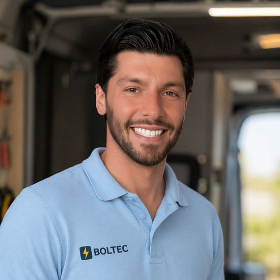BOLTEC Elektriker im Servicefahrzeug